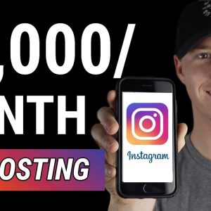 How To Make $1,000 Per Month Through Instagram AFFILIATE MARKETING (No Posting Required)