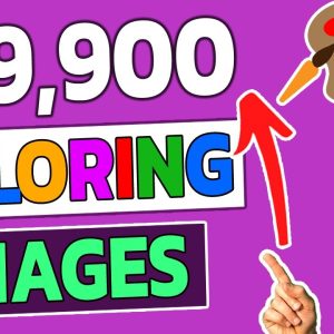 How To Make $29,900 Coloring Images Online (Make Money Online)