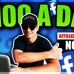 Using Facebook Free Traffic for Affiliate Marketing (Easy $100 a Day)